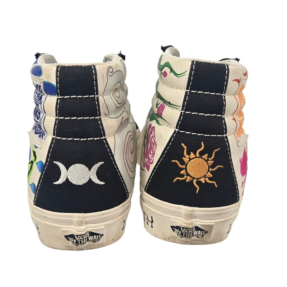 Vans Off The Wall Women's 6.5 Sk8-Hi Love Mother Earth Sneakers  Multicolor - Picture 3 of 9